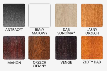 Kolory drzwi Delta MAGNUM 56K