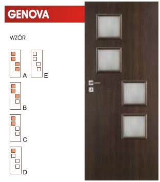 Drzwi wewnetrzne Vertim Genowa - Widok 1