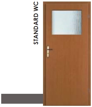 DRZWI WEWNĘTRZNE VERTIM STANDARD WC - widok ogólny