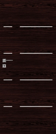 Drzwi wewnętrzne DRE DUERO NATURA ALU 10 - widok ogólny