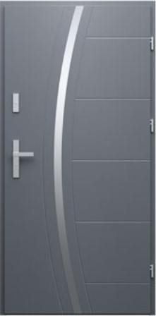 Drzwi WIKĘD WZÓR 40 PROTECT RW + RC3 INOX