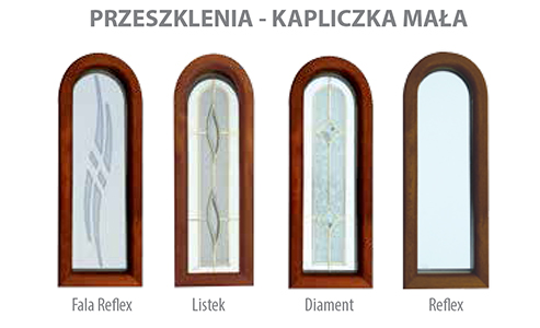 Drzwi zewnętrzne Wikęd Premium Wzór 2 widok frontowy