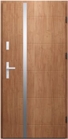 DRZWI WIKĘD WZÓR 41A IRON RC2 INOX