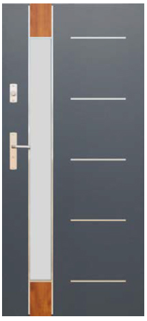Drzwi WIKĘD Future Inox FI06E