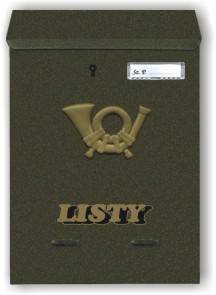 Skrzynka na listy model SDZ