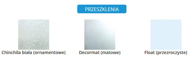 Przeszklenia na drzwiach Gerda ALTUS