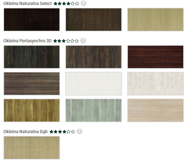 Okleina Naturalna Select