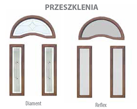 Drzwi zewnętrzne WIKĘD Prestige wzór 34A