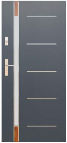 Drzwi WIKĘD Future Inox model FI04E
