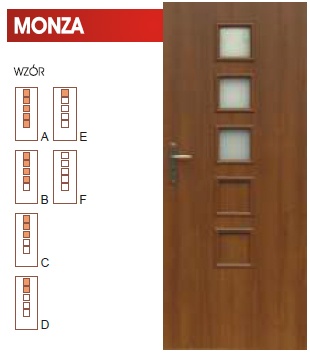 Drzwi wewnetrzne VERTIM MONZA